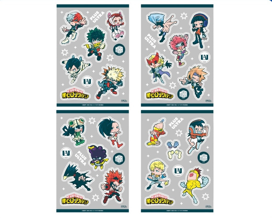 【預訂日期至17-JUL-26】Fumo Collection 我的英雄學院
 貼紙