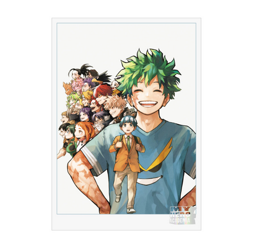 JUMP 神保町 我的英雄學院 A5 postcard