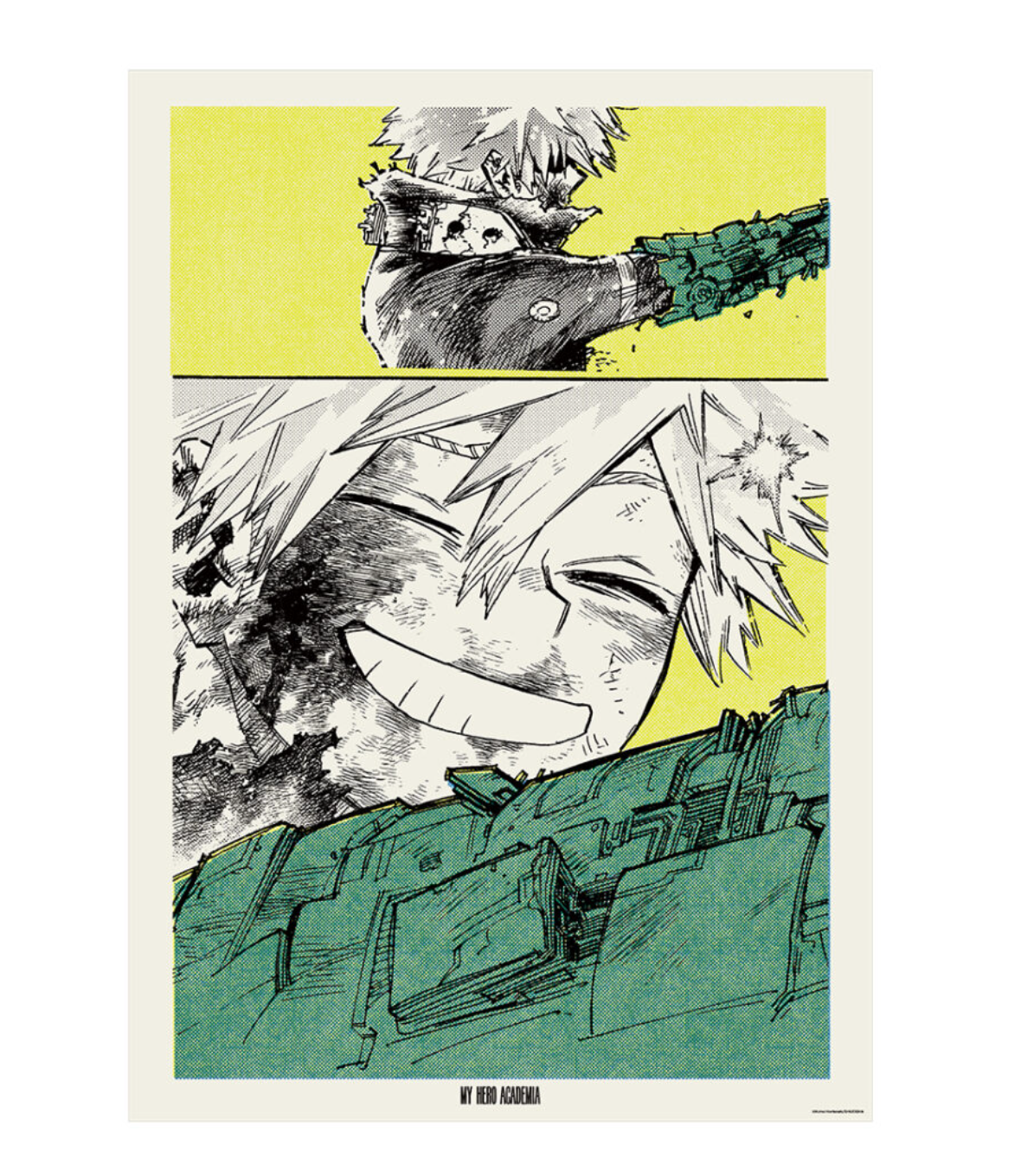 JUMP 神保町 我的英雄學院 A2 poster